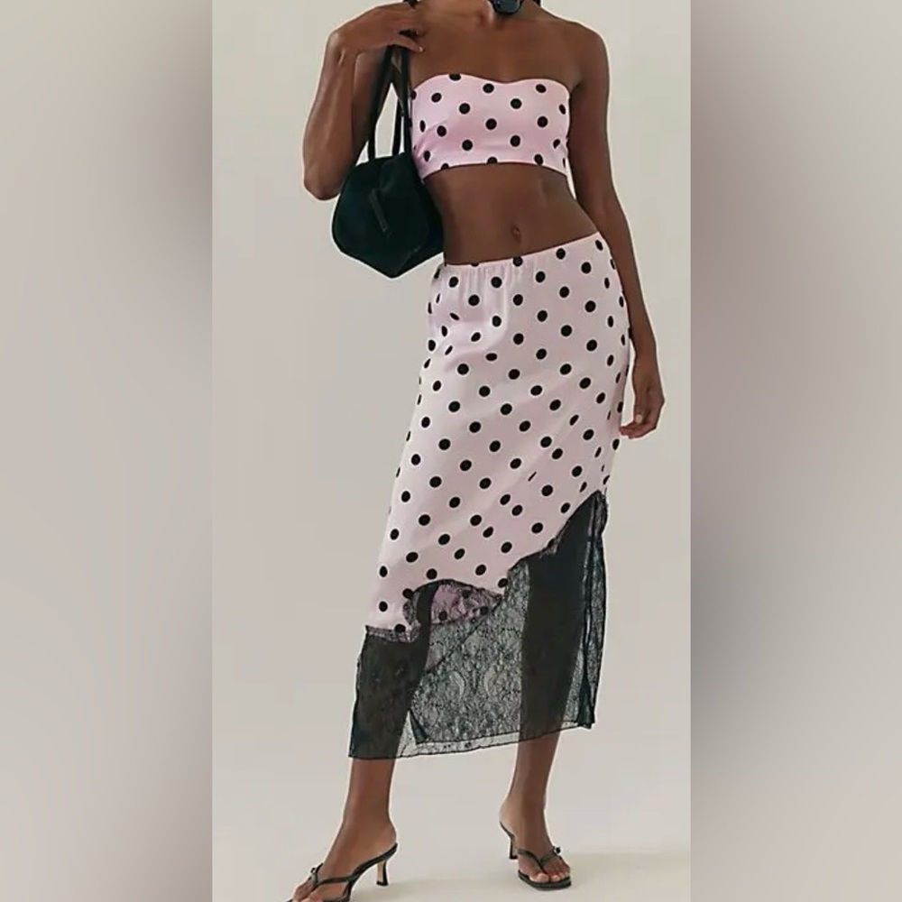 SWF x Free People Bandeau Lace Trim Set